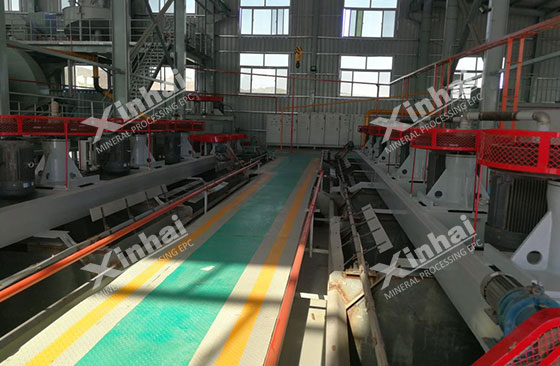 flotation of oxide copper ore tailings